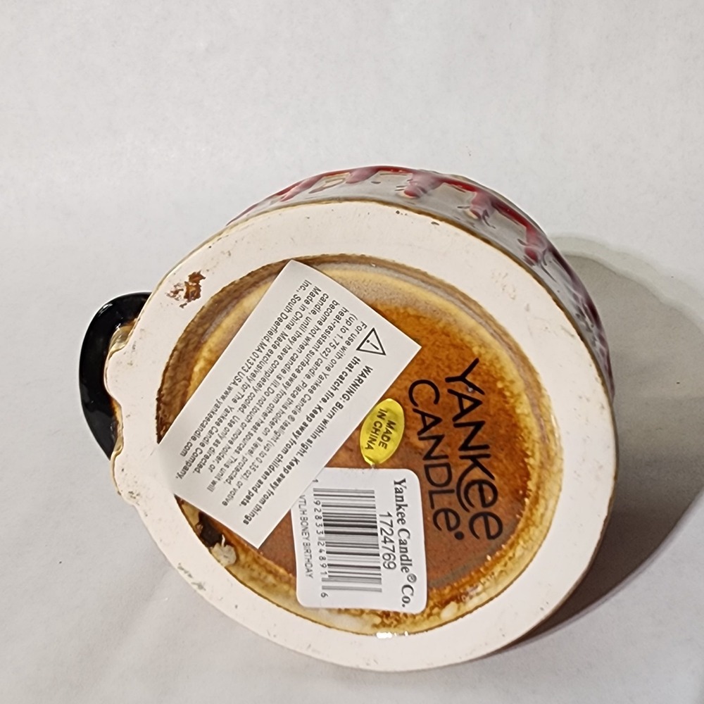 Yankee Candle Boney Bunch Skeleton "Happy Birthday Boney" Tea NEW Halloween - Picture 3 of 5